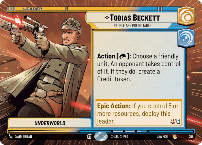 【LAW266/EN】Tobias Beckett - People Are Predictable (Hyperspace)