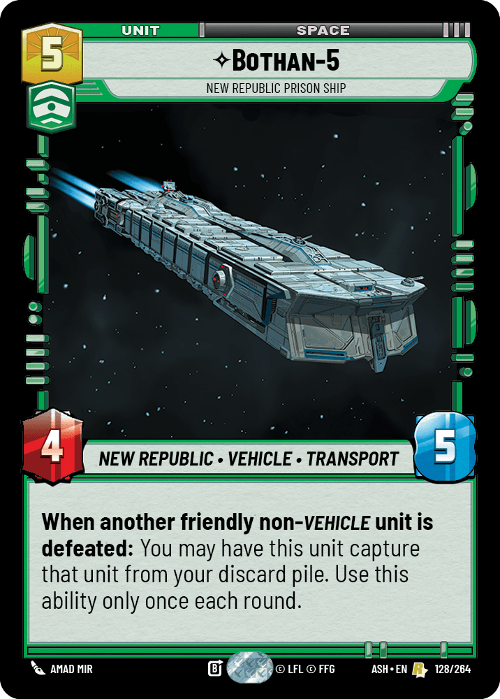【ASH128/EN】Bothan-5 - New Republic Prison Ship