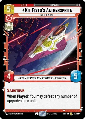【LOF147/EN】Kit Fisto's Aethersprite - Good Hunting