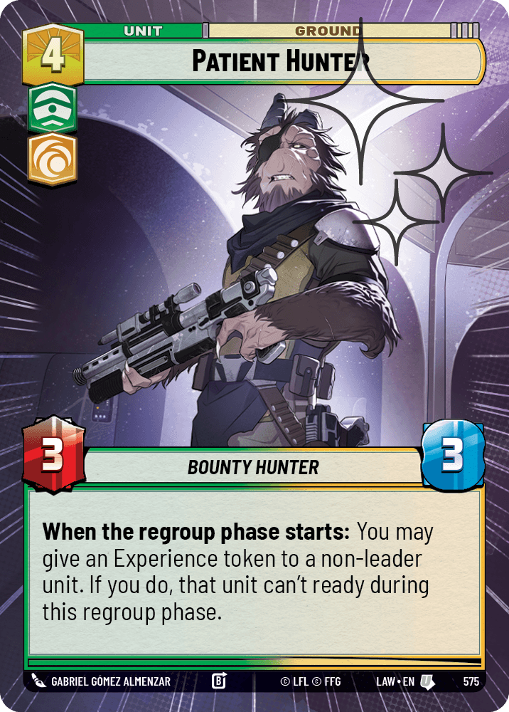 【LAW575/EN】Patient Hunter (Hyperspace/Foil)