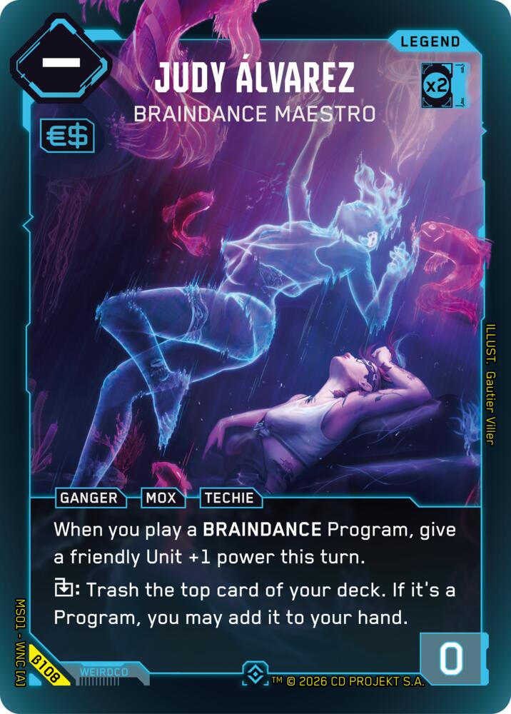 【WNCBβ108/EN】Judy Álvarez: Braindance Maestro
