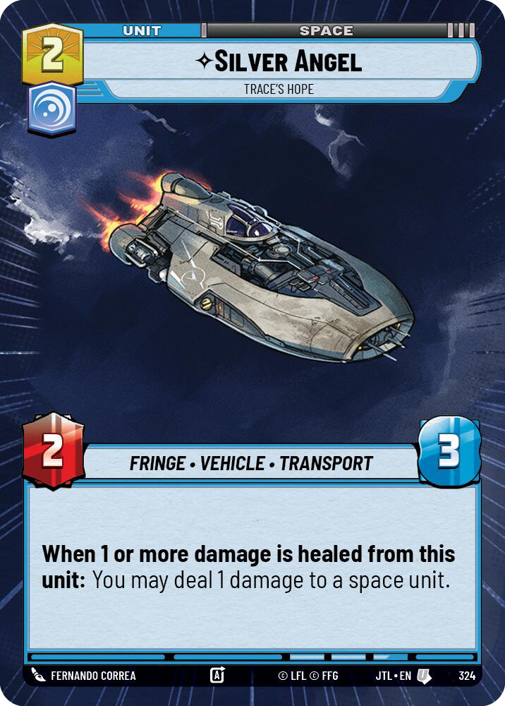 【JTL324/EN】Silver Angel - Trace's Hope(Hyperspace)