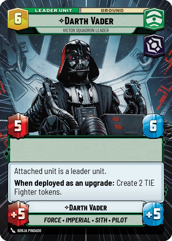 【JTL268/EN】Darth Vader - Victor Squadron Leader(Hyperspace)