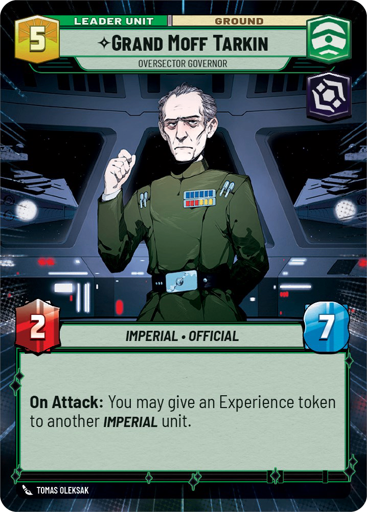 【傷あり特価】【SOR274/EN】Grand Moff Tarkin - Oversector Governor (HYPERSPACE)