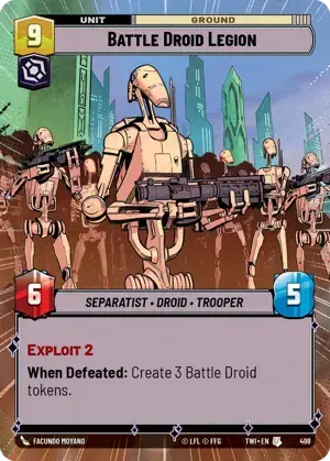 【傷あり特価】【TWI498/EN】Battle Droid Legion(HYPERSPACE)