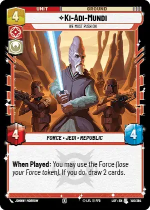 【LOF146/EN】Ki-Adi-Mundi - We Must Push On