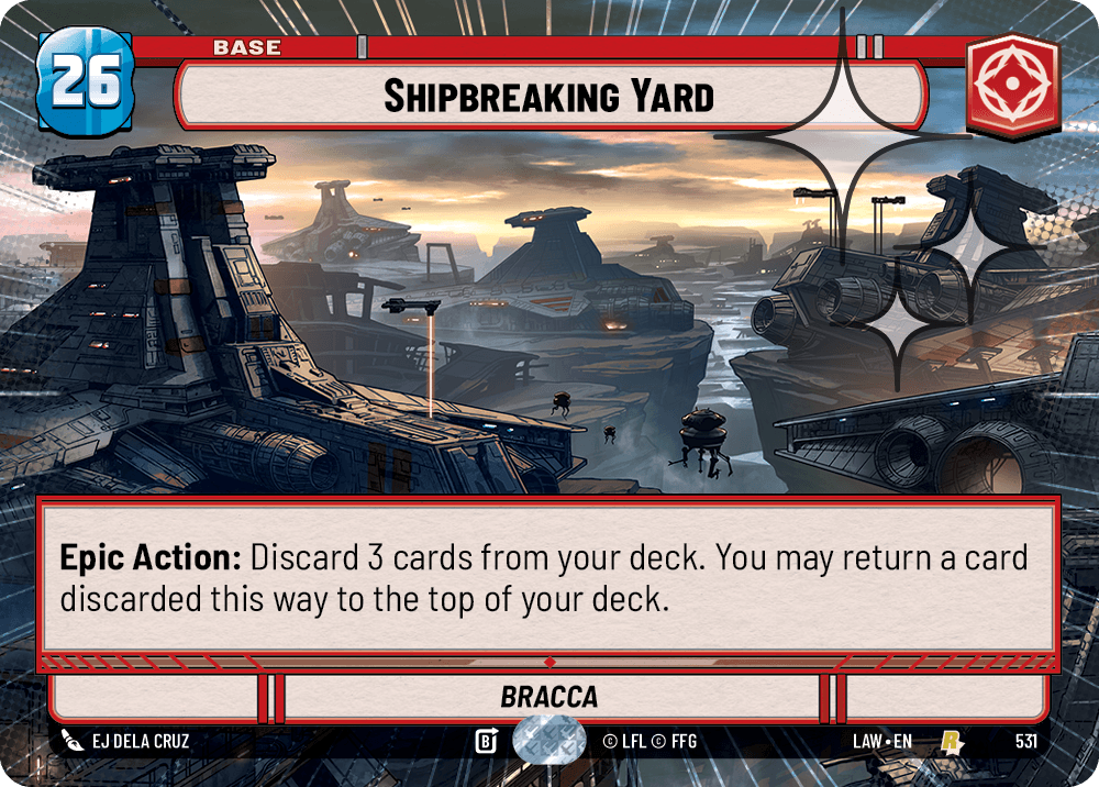 【LAW531/EN】Shipbreaking Yard (Hyperspace/Foil)