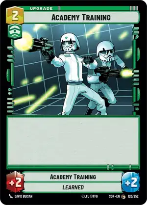 【傷あり特価】【SOR120/EN】Academy Training(FOIL)