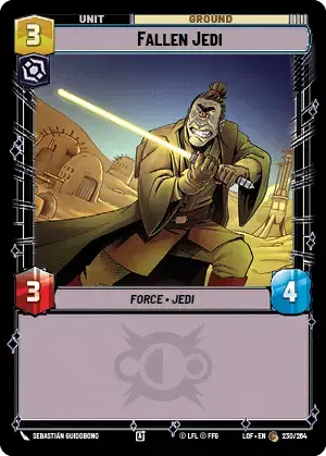 【LOF230/EN】Fallen Jedi