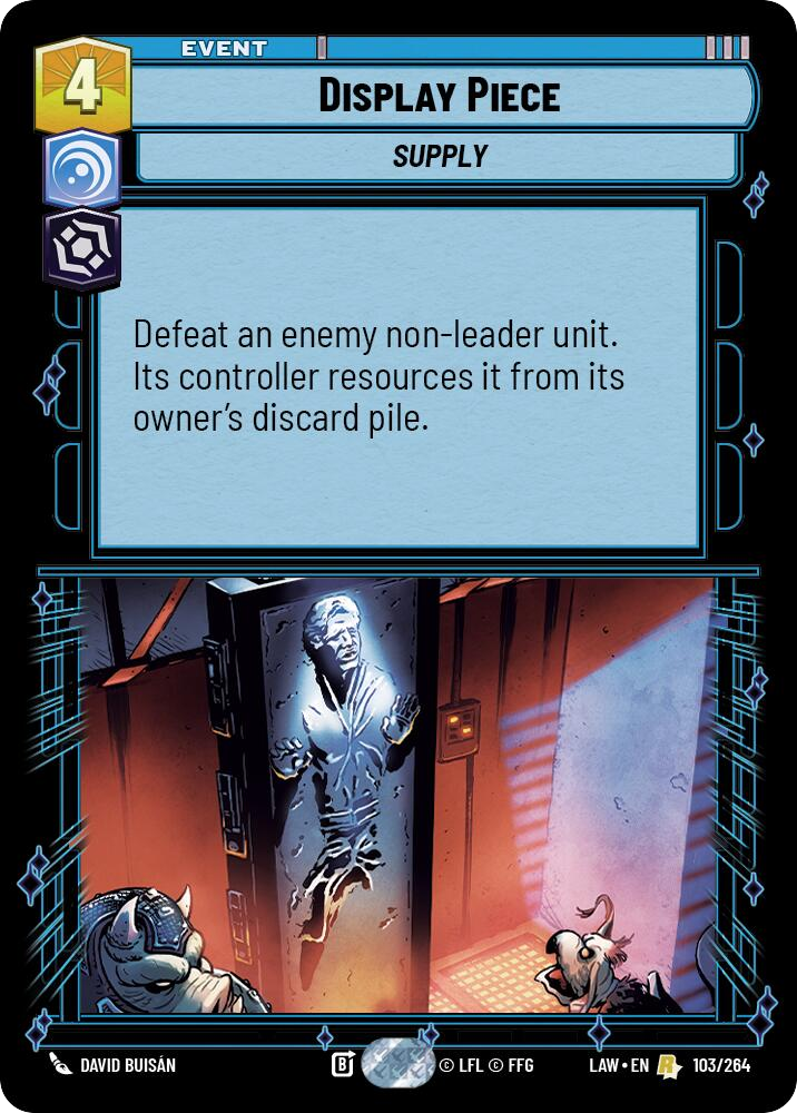 【LAW103/EN】Display Piece