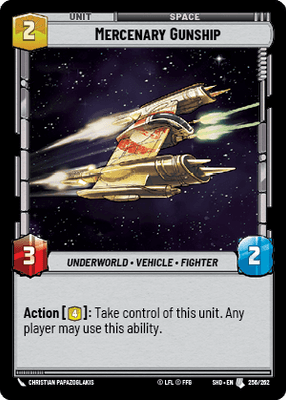【傷あり特価】【SHD256/EN】Mercenary Gunship