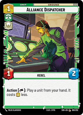 【傷あり特価】【SOR093/EN】Alliance Dispatcher