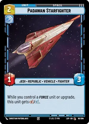 【LOF060/EN】Padawan Starfighter