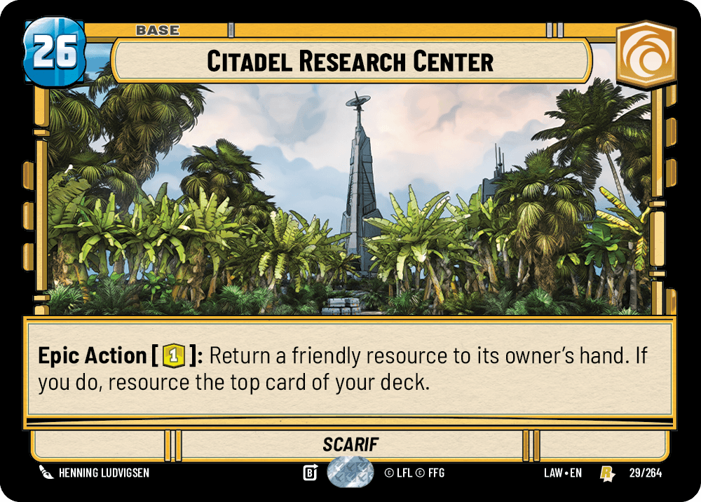 【LAW029/EN】Citadel Research Center