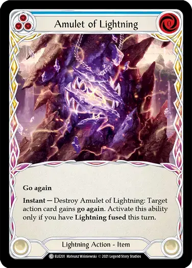 【ELE201/EN】Amulet of Lightning