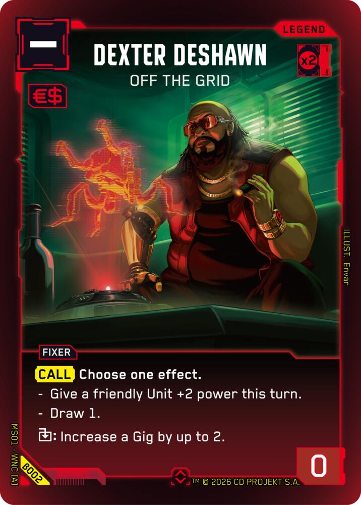 【WNCBβ002/EN】Dexter DeShawn: Off the Grid