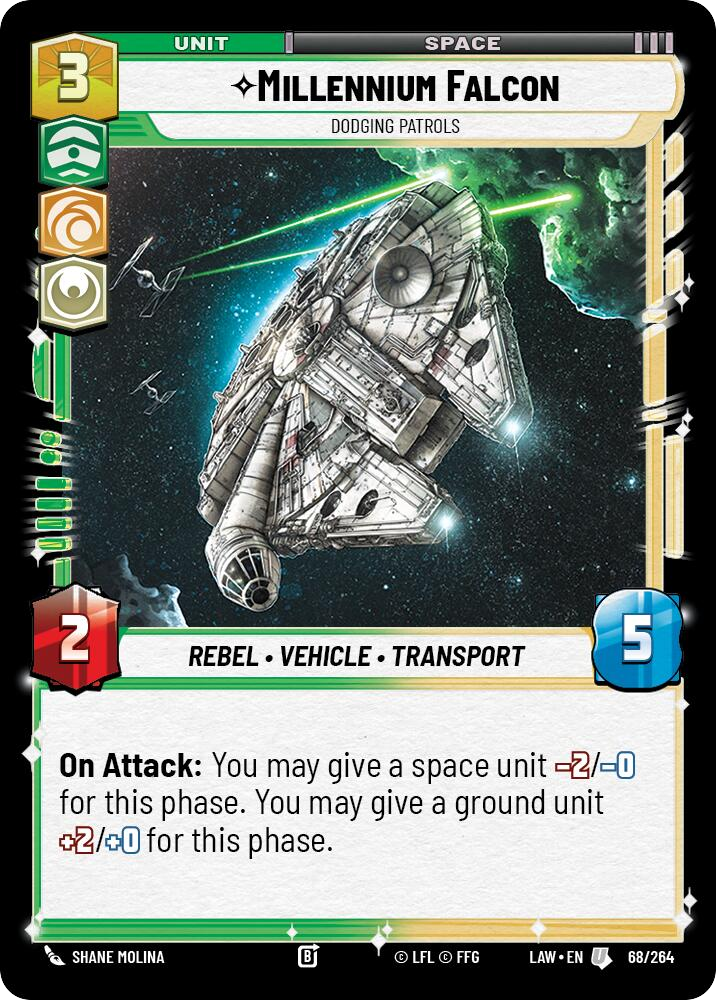 【LAW068/EN】Millenium Falcon - Dodging Patrols