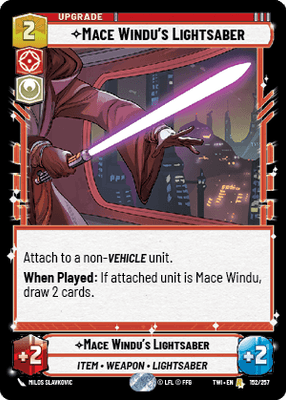 【傷あり特価】【TWI152/EN】Mace Windu's Lightsaber