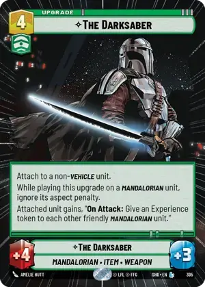 【SHD395/EN】The Darksaber (HYPERSPACE)