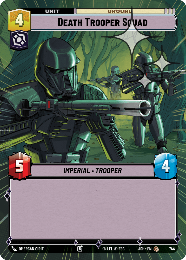 【ASH744/EN】Death Trooper Squad (Hyperspace/Foil)