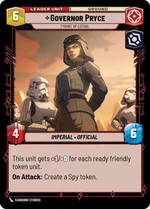 【SEC0011/EN】Governor Pryce - Tyrant of Lothal