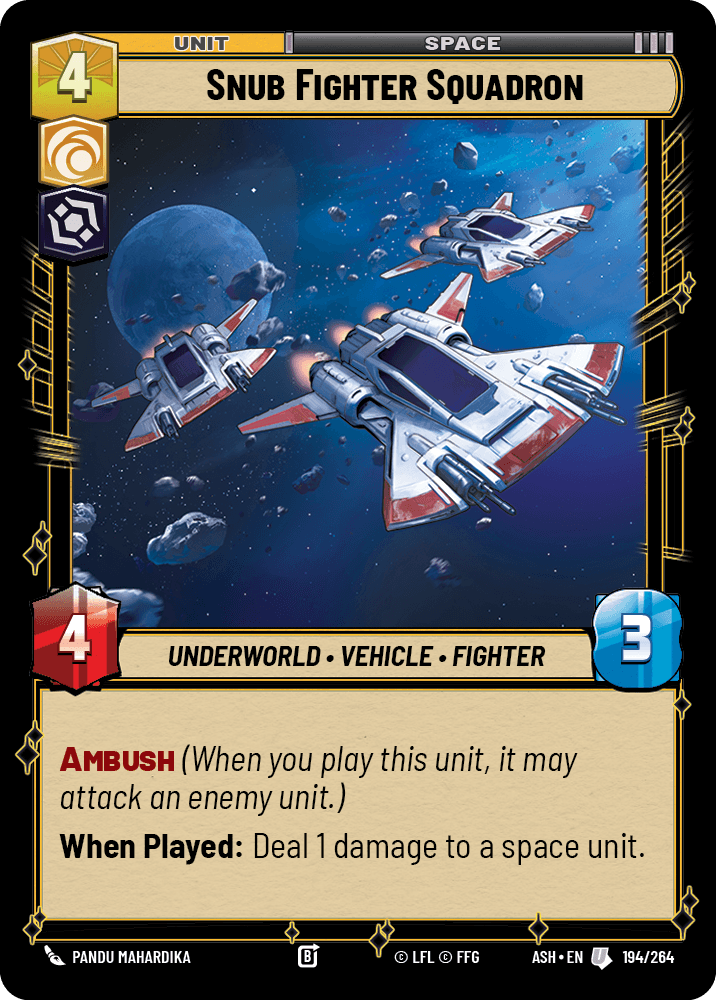【ASH194/EN】Snub Fighter Squadron