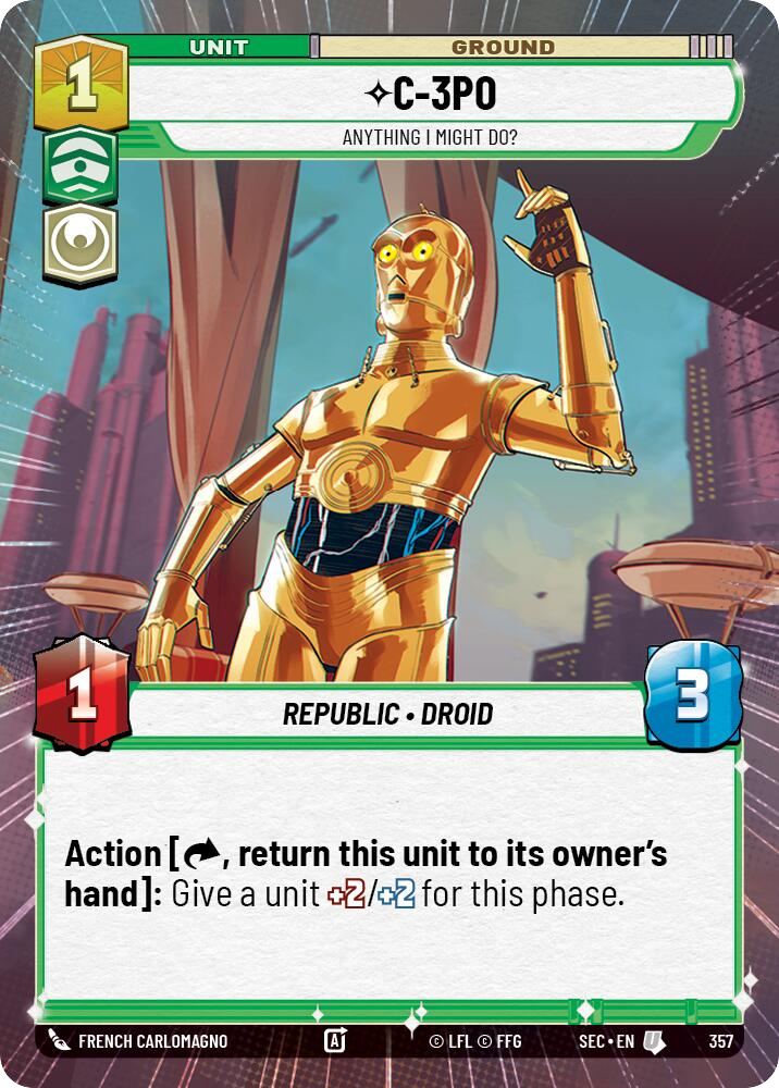 【SEC0357/EN】C-3PO - Anything I Might Do? (Hyperspace)