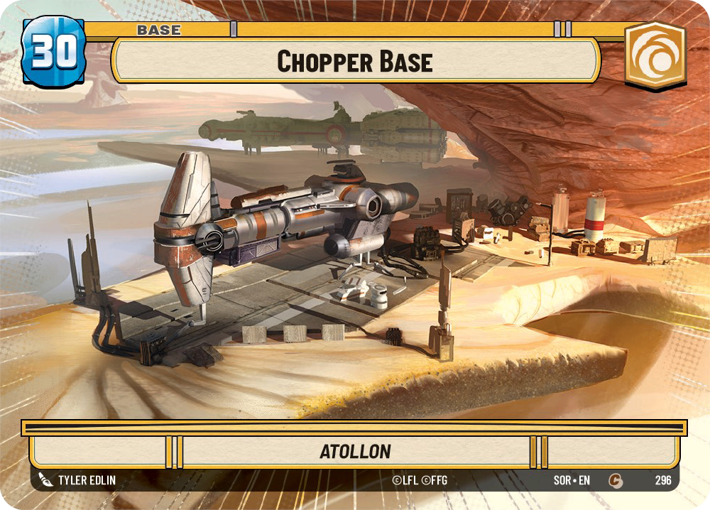 【傷あり特価】【SOR296/EN】Chopper Base (HYPERSPACE)