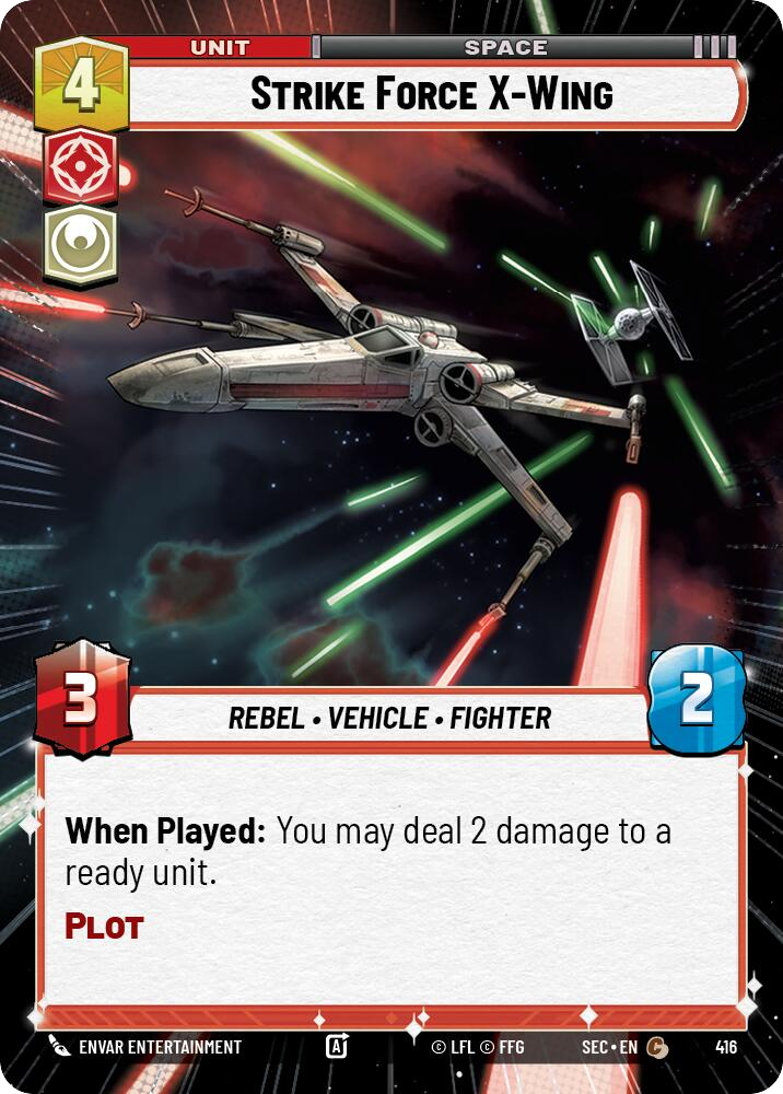 【SEC0416/EN】Strike Force X-Wing (Hyperspace)