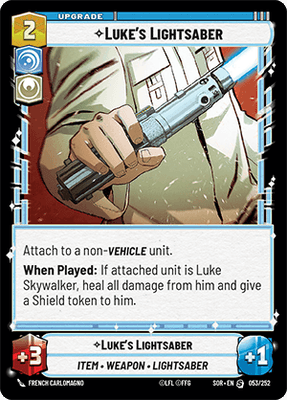 【傷あり特価】【SOR053/EN】Luke's Lightsaber