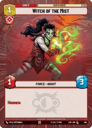 【LOF894/EN】Witch of the Mist(Hyperspace/Foil)