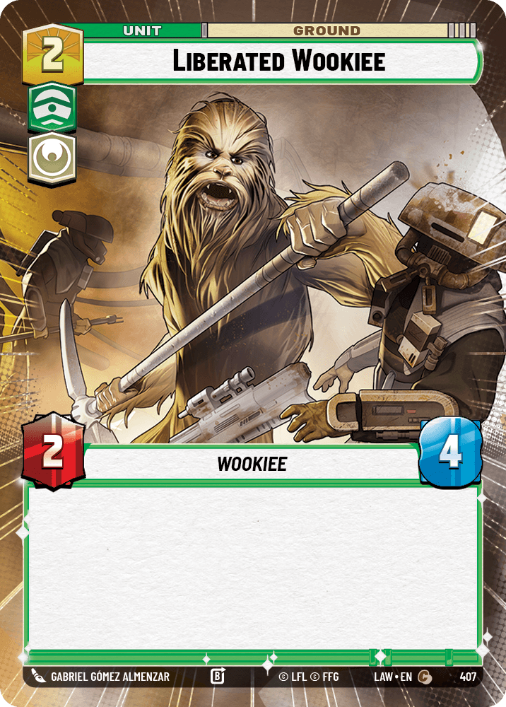 【LAW407/EN】Liberated Wookiee (Hyperspace)