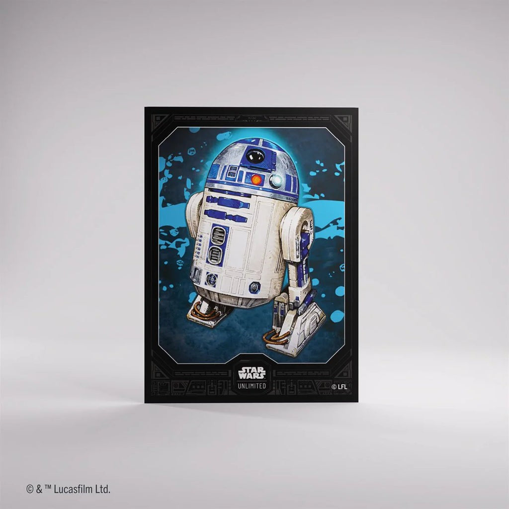 【GAMEGENIC】SWU ART SLEEVES - R2-D2※配送方法はゆうパックをご選択ください
