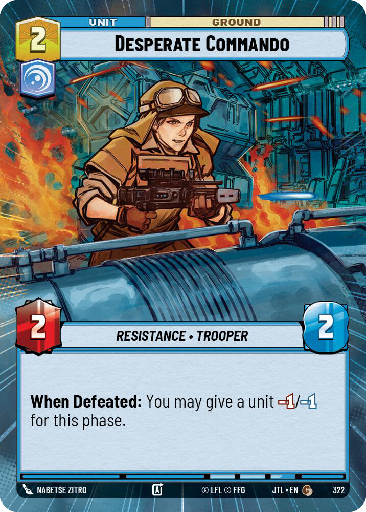 【JTL322/EN】Desperate Commando(Hyperspace)