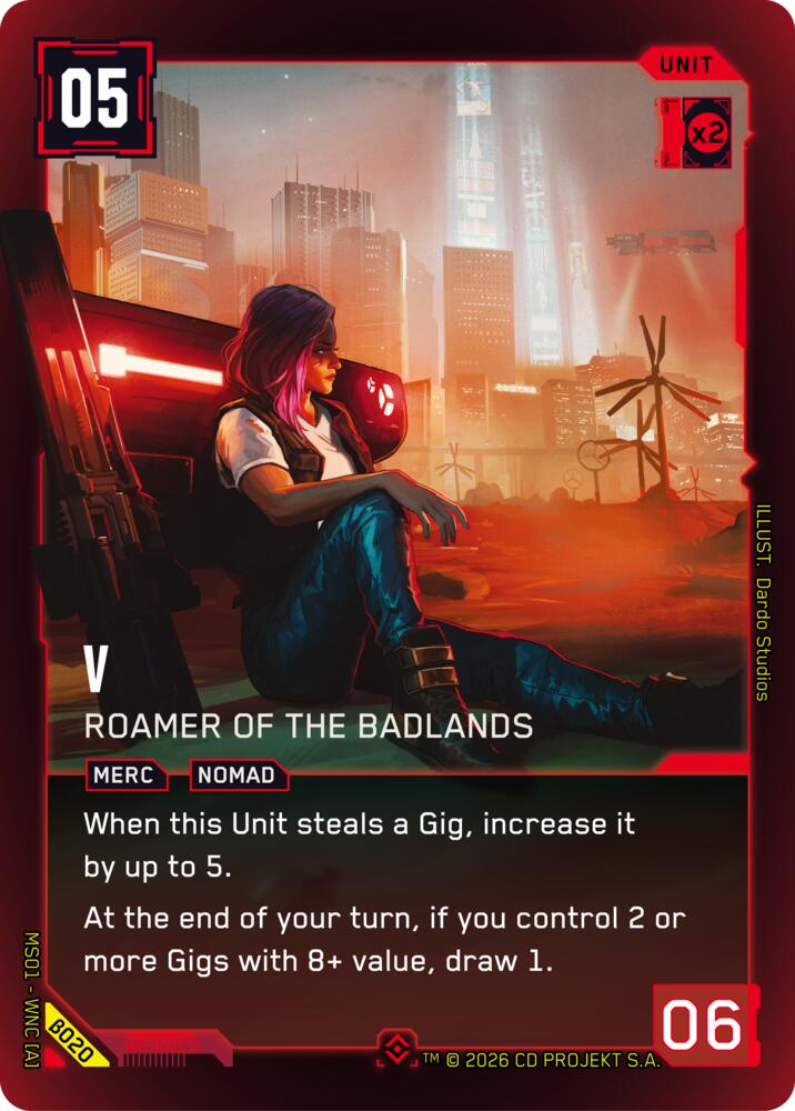 【WNCBβ020/EN】V: Roamer of the Badlands