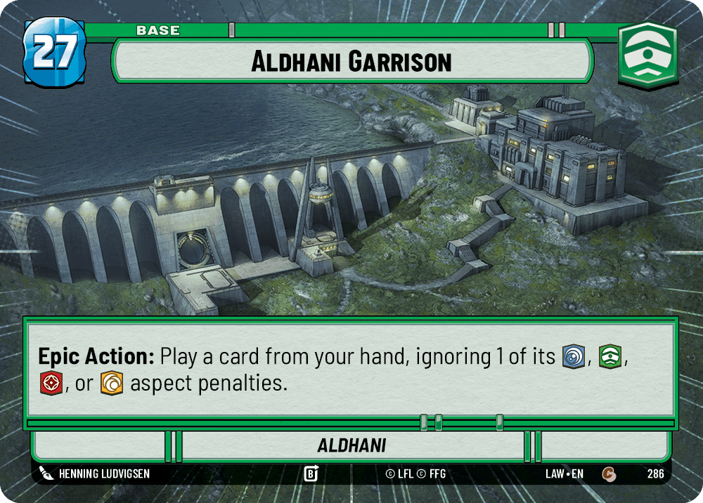 【LAW286/EN】Aldhani Garrison (Hyperspace)