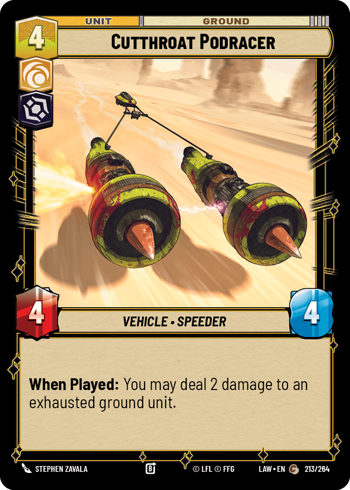 【LAW213/EN】Cutthroat Podracer