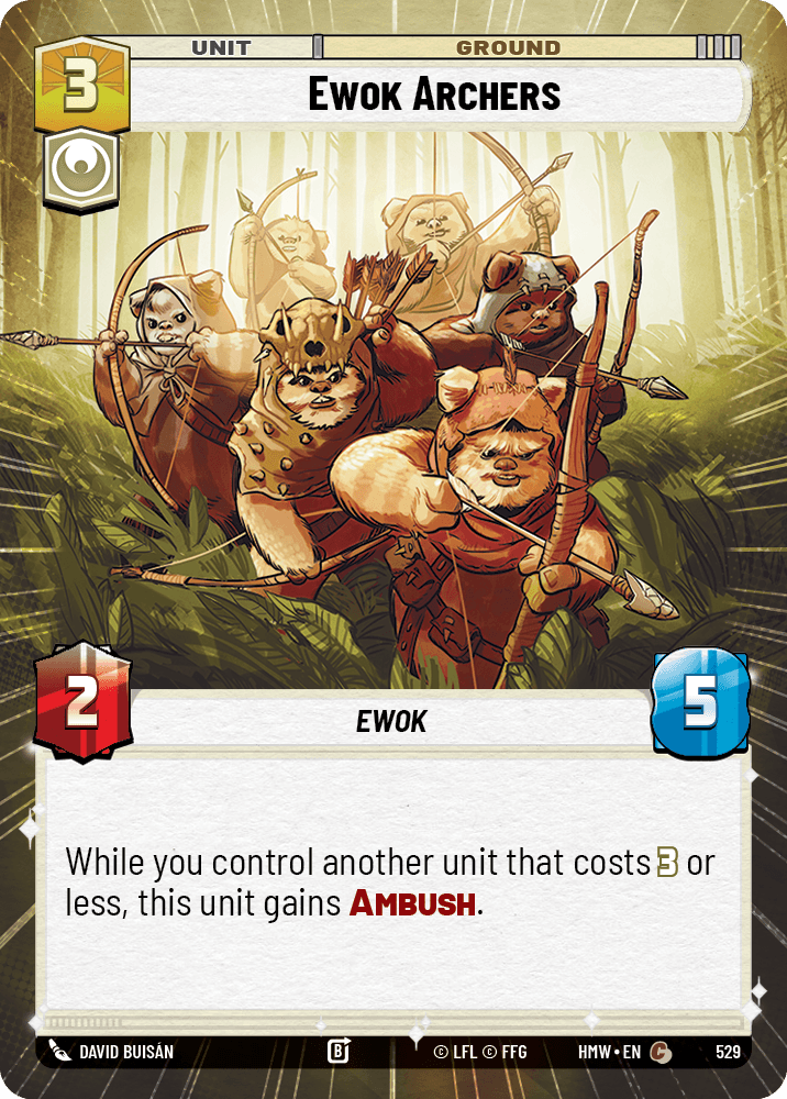 【HMW529/EN】Ewok Archers(HYPERSPACE)