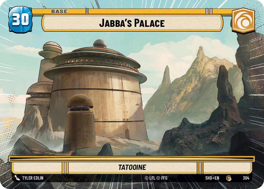 【傷あり特価】【SHD304/EN】Jabba’s Palace (HYPERSPACE)