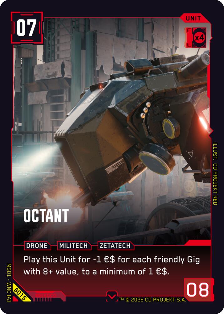 【WNCBβ015/EN】Octant