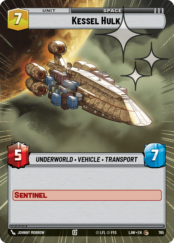 【LAW765/EN】Kessel Hulk (Hyperspace/Foil)
