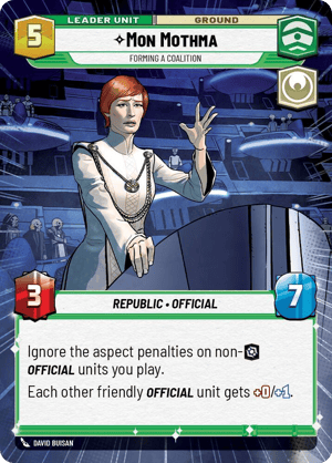 【SEC0273/EN】Mon Mothma - Forming a Coalition (Hyperspace)