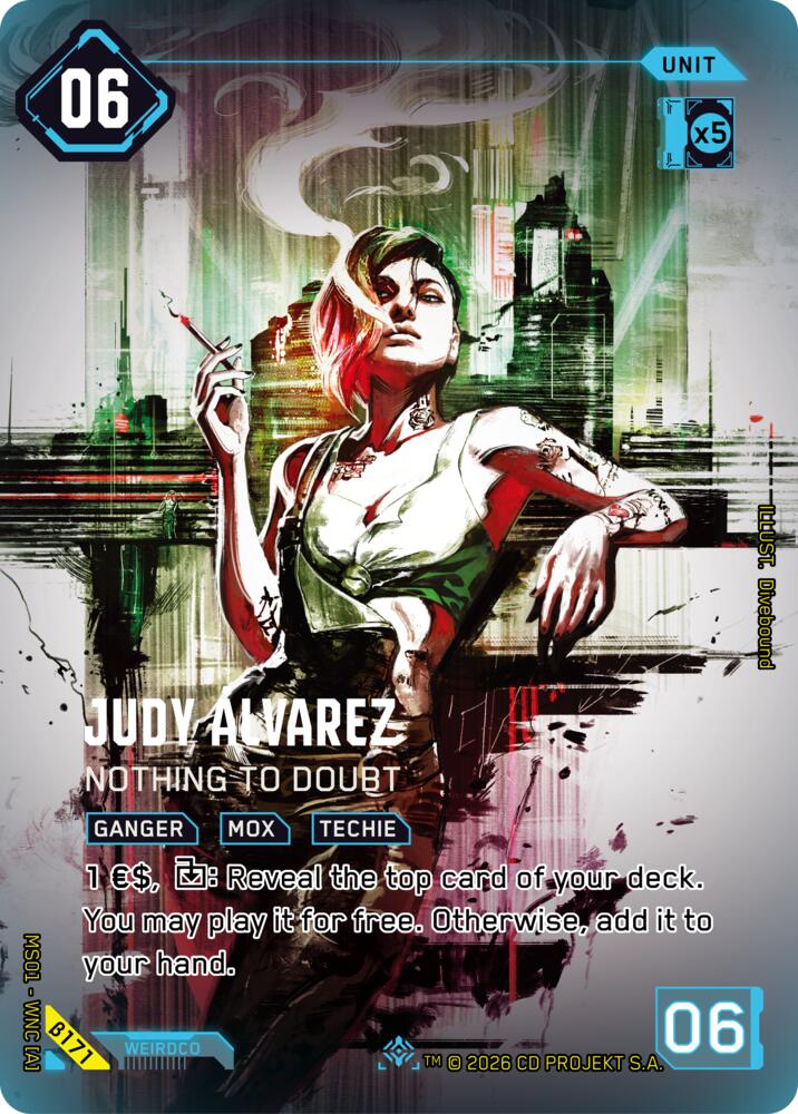 【WNCBβ171/EN】Judy Álvarez: Nothing to Doubt(ICONIC)