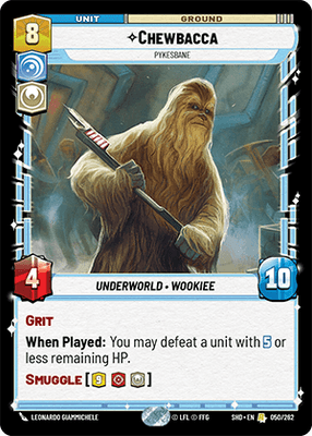 【傷あり特価】【SHD050/EN】Chewbacca - Pykesbane