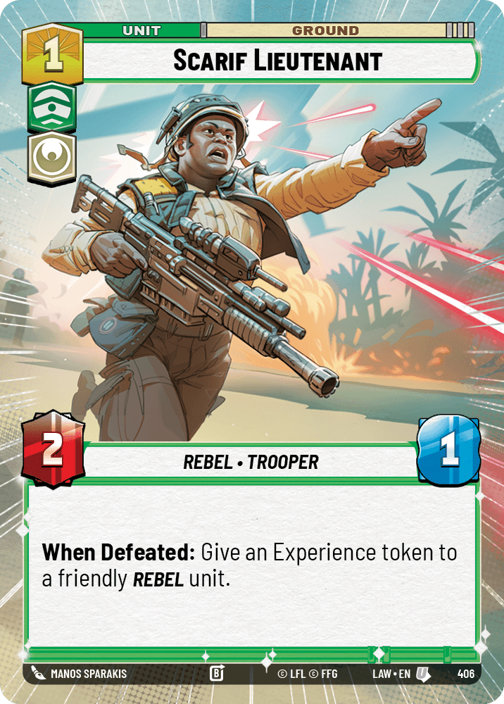 【LAW406/EN】Scarif Lieutenant (Hyperspace)