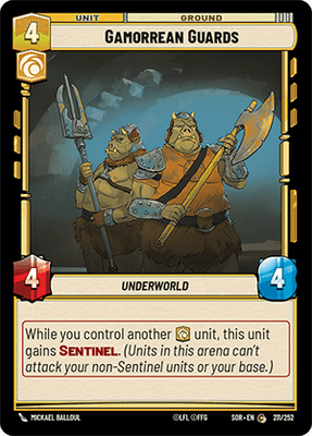 【傷あり特価】【SOR211/EN】Gamorrean Guards