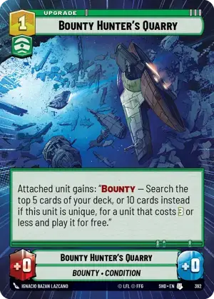 【SHD392/EN】Bounty Hunter's Quarry (HYPERSPACE)