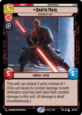 【傷あり特価】【TWI135/EN】Darth Maul - Revenge At Last