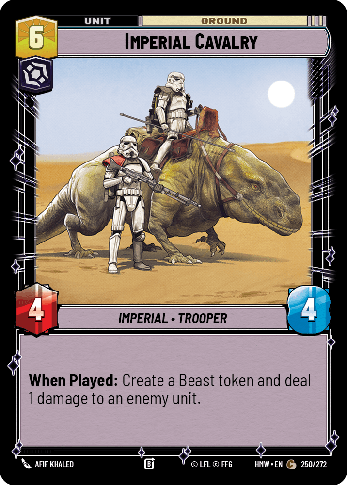 【HMW250/EN】Imperial Cavalry
