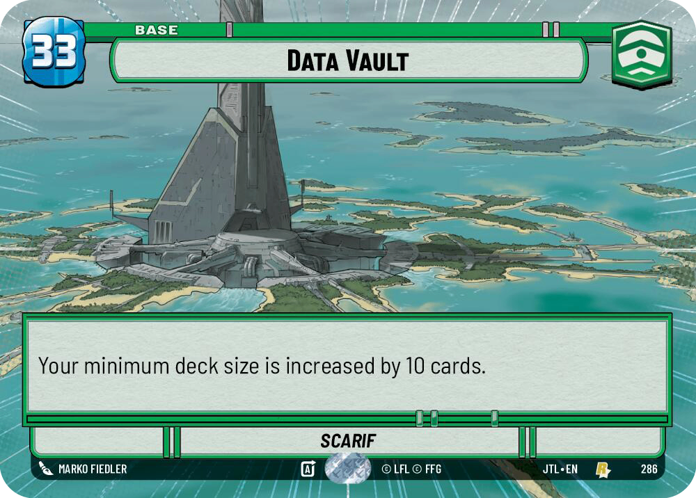 【JTL762/EN】Data Vault(HYPERSPACE/FOIL)